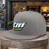 PC TM Racing Tištěná Baseballová Čepice Unisex Plochý Štít HipHop Klobouk Street Móda Venkovní Sporty Baseballová Čepice Plochý Štít Klobouk Oblek