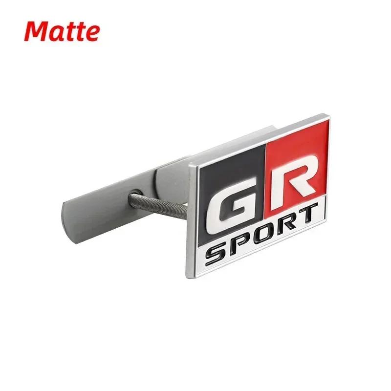 1 szt. GR GR Sportowy Samochód Przedni Grill Emblemat Odznaka dla GR Sport Yaris 86 Hilux Supra C- HR Rav4 Aqua Auris Camry Prado Corolla Avensis