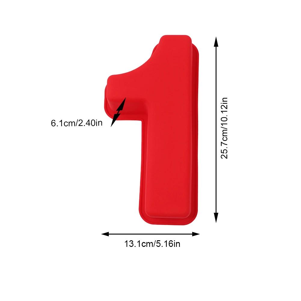 

10-дюймовая форма для торта в виде цифр от 0 до 9, цифровая форма, 3D-формы для шоколада и помадки, силиконовые формы для торта, инструменты для украшения торта Number