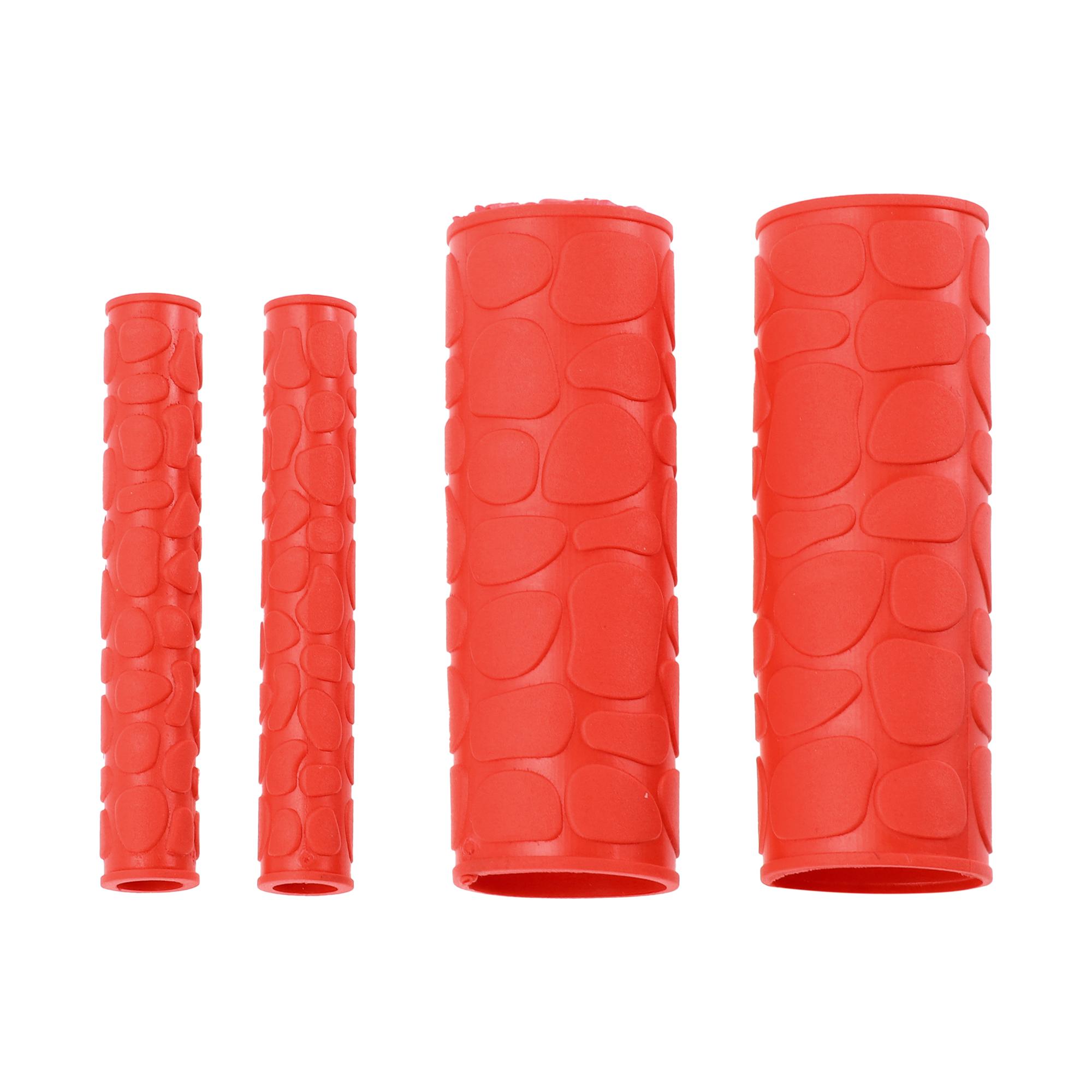 Motoforti 29mm 29mm Motorcycle Hand Grips Cover Kit Non Slip Rubber Handlebar Grips for Motorcycle Scooter Bicycle ATV 1 Set