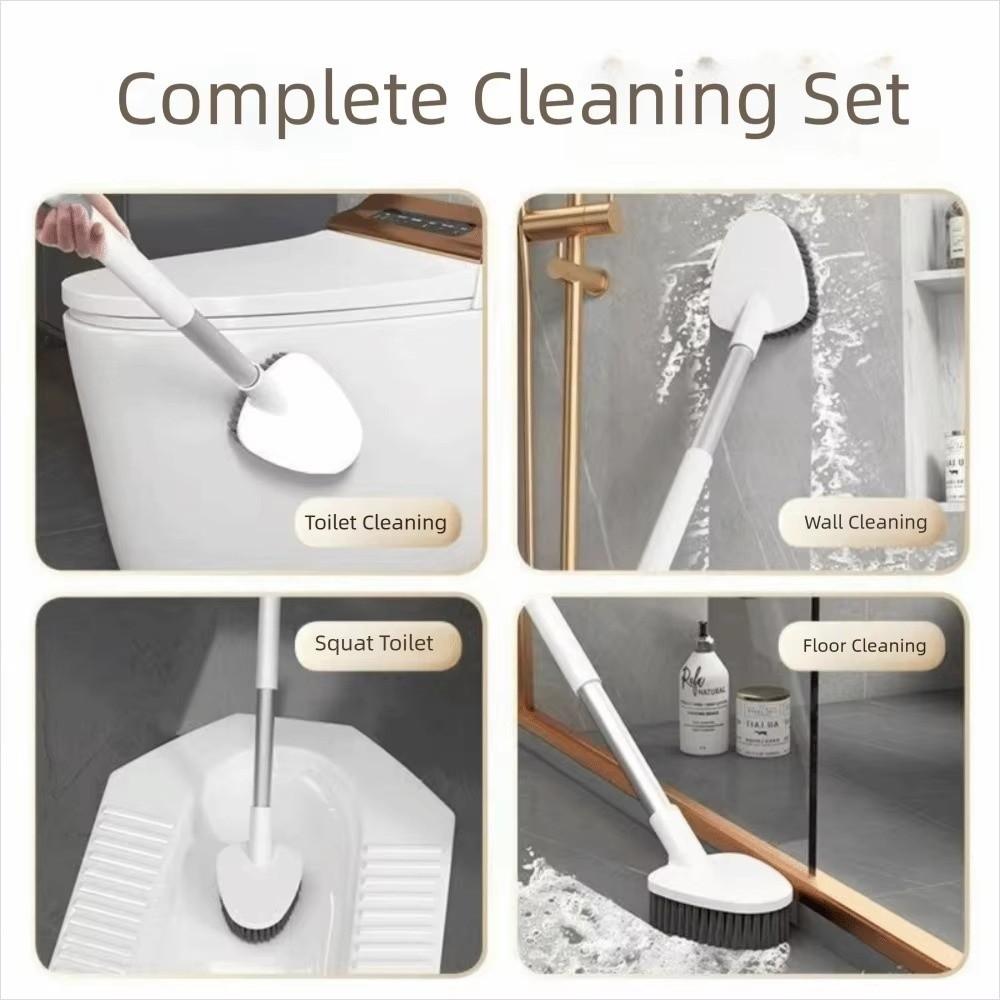 Long Handle Bathroom Toilet Brush Wall Mounted Bathroom Cleaning Brushes Gap Cleaning