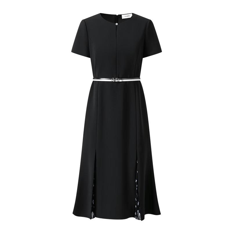 

PORTS Belted Print Panel Dress 6