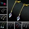 Аніме Hunter X Hunter Clip Earrings for Women Men Red Water Drop Chains Stud Kurapika Kurta Cosplay Earrings Jewelry Gift