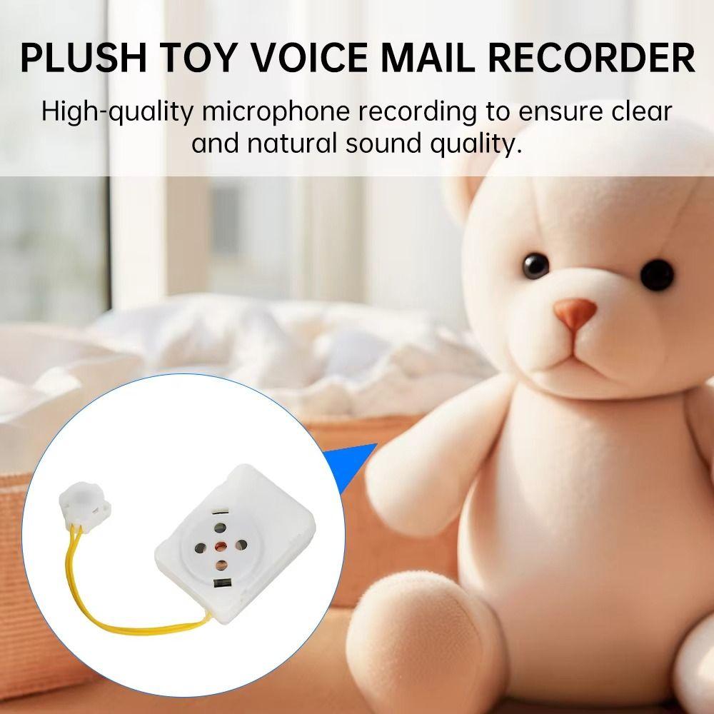 Recordable Plush Toy Voice Box Clear Voice Sound Recording Module  Birthday Gift
