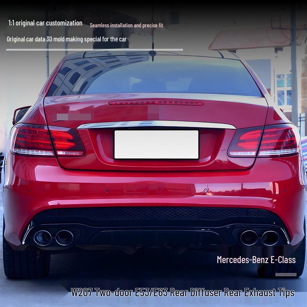 Mercedes-Benz E-Class W207 Coupe E53/E63 Rear Diffuser Tailpipe (2014-2016)