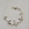 Hot sales 925 Sterling Silver temperament butterfly Bracelets for women fashion Wedding streetwear Jewelry Anniversary Gifts