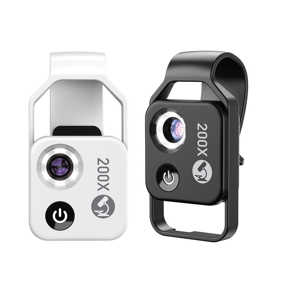 200x HD Portable LED Microscope for Student Science & Outdoor Biology Experiments