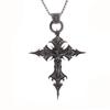 Osobnost Kreativní Design Náboženský Ježíš Kristus Kříž Přívěsek Amulet Jednoduchý Pánský a Dámský Náhrdelník
