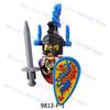 Hochwertige Mittelalterliche Fantasy-Kreatur Hochwertige Ritter Hochwertige Figuren Hochwertiges Gebäude Hochwertige Bausteine Hochwertige Römisches Heer