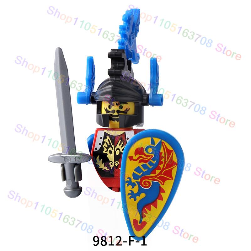 Hochwertige Mittelalterliche Fantasy-Kreatur Hochwertige Ritter Hochwertige Figuren Hochwertiges Gebäude Hochwertige Bausteine Hochwertige Römisches Heer