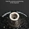 Bicycle Freehub Body Remover Stainless Steel Bike Hubs Tower Base Install Disassemble Tool With Sleeve Flower Drum Removal Tools
