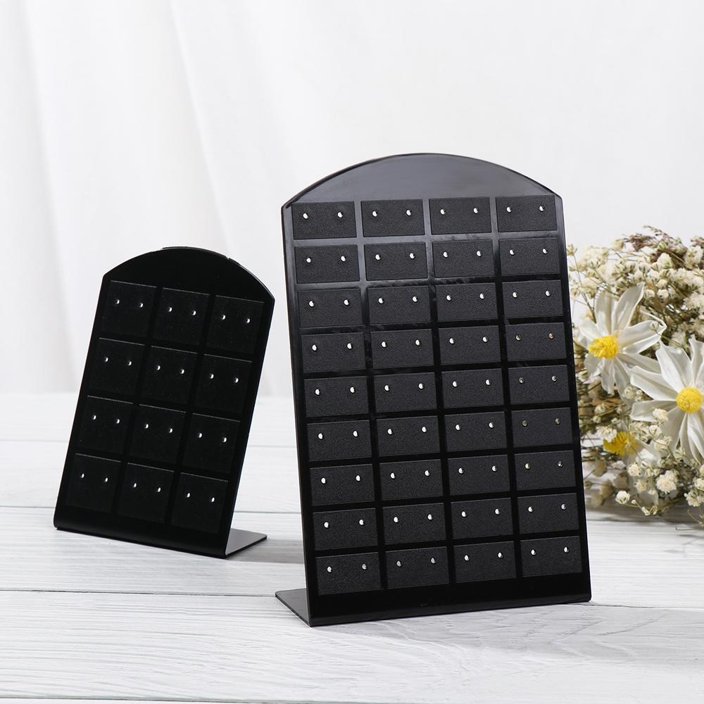New Accessories Fashion Plastic Display Metal Stand Organizer Jewelry Show Rack Earrings Ear Studs