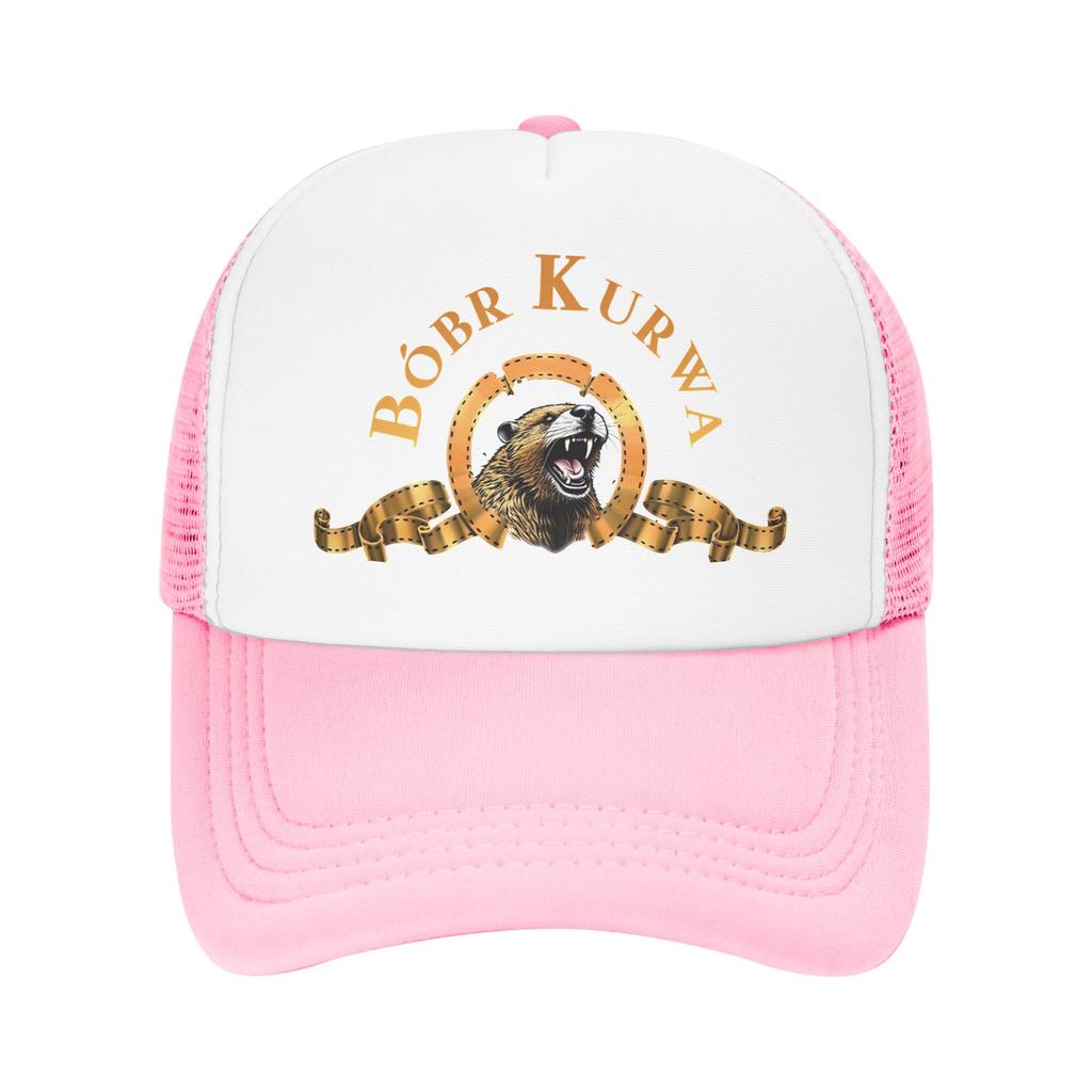 Mesh Sun Hats Bober Kurwa Bobr Kurwa Summer Trucker Hat For Men Adult Street Style Adjustable Running Hippie Baseball Cap