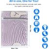 6 Pcs Laundry Bag, 12“x16”Mesh Laundry Bags for Delicates, Garment Gag for Washing Machine, for Daily Organization Travel Packing Wvzedm