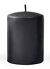 Candle Classic Candles Cylinder Large 7X7X17.5Cm Paraffin Black