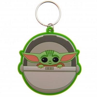 Porta-chaves Yoda em PVC