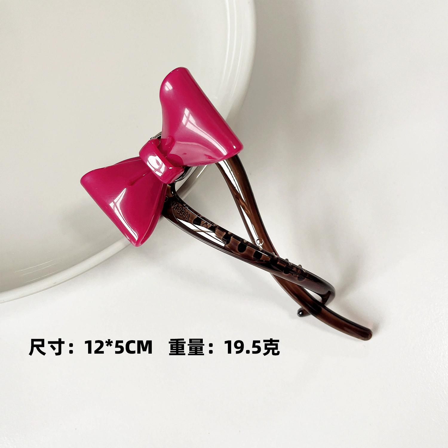 

Ретро Новая 12 см Высококачественный Бант Однолинейная Заколка для Волос Ретро Темперамент Ацетатный Бант Твист Зажим Заколка для Волос Аксессуары для Волос Hairpins