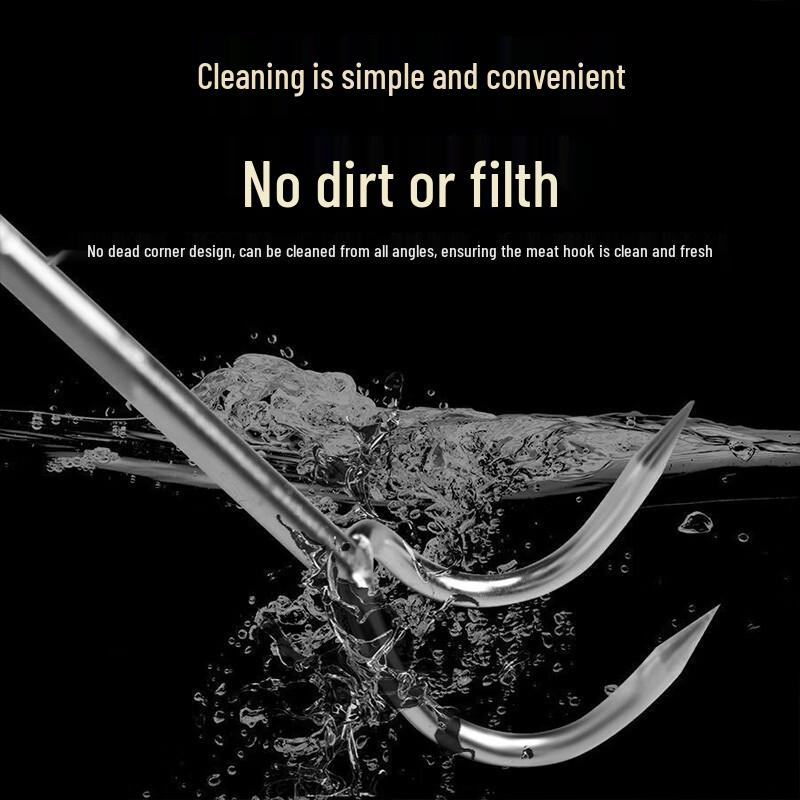 Stainless Steel Long Handle Meat Hook