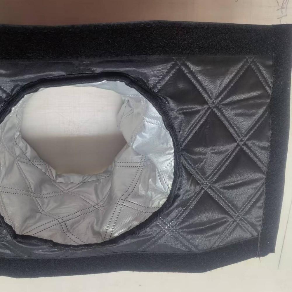 Adjustable AC Window Seal Efficient Airflow Control Waterproof Mobile Air Conditioner Vent Kit Heat Insulation