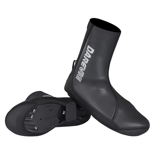 

Darevie Shoe Covers for Bicycles and Road Bikes, Cycling Shoe Covers, Cold Protection, Windproof, and Waterproof, DVA075