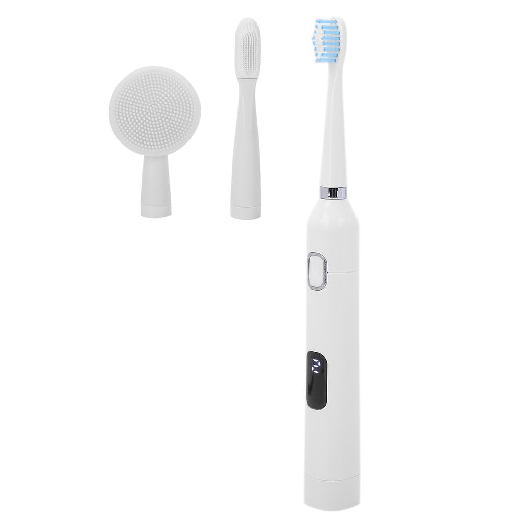 Electric Toothbrush Rechargeable Whitening Teeth Cleaning Waterproof Toothbrush for Adults