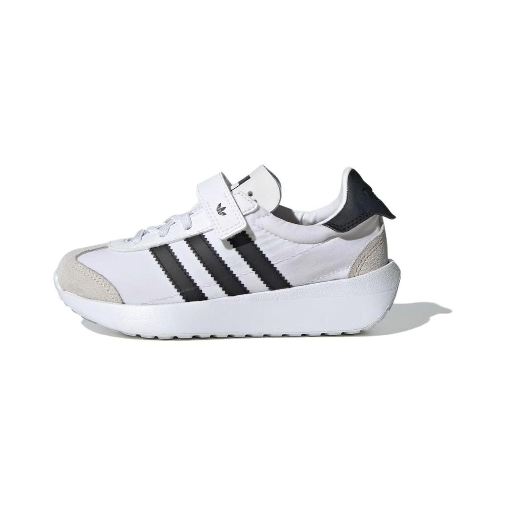 Adidas Originals Country Xlg Comfortable Versatile Durable Support Low Top Kids Casual Shoes Kids Casual Shoes White Black IF6149