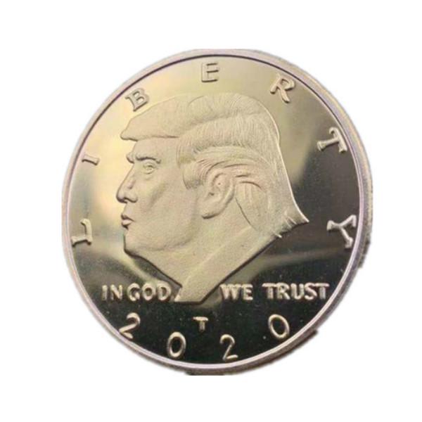 

Сувенирная монета Дональд Трамп 4cm разноцветный