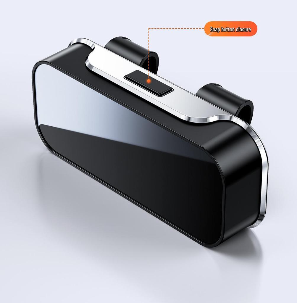 Universal Car-Mounted Sun Visor Glasses Case & Multifunctional Ticket Storage Clip
