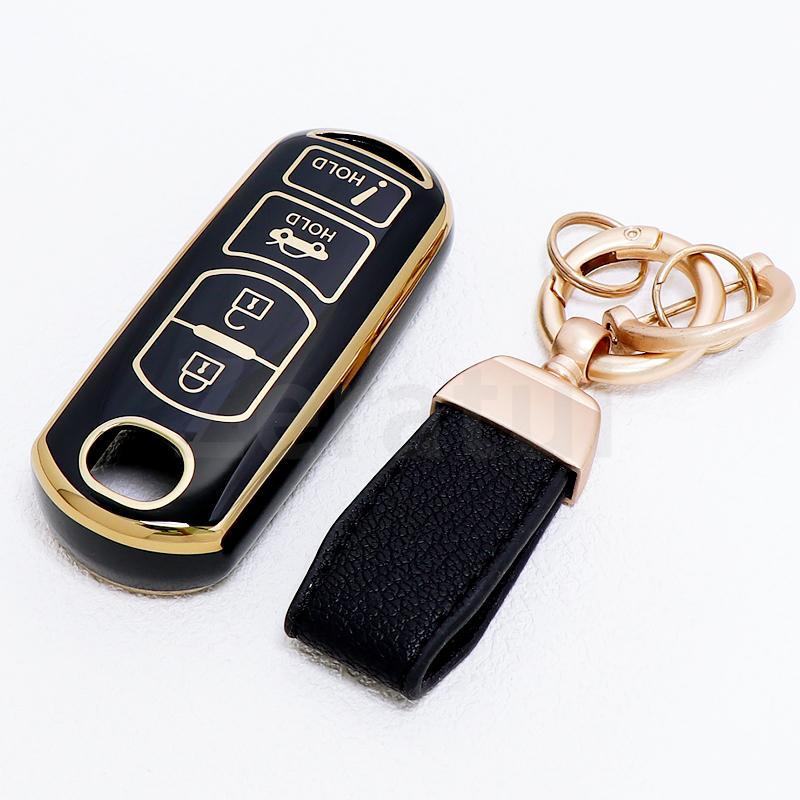 4 Button Fashion Tpu Auto Keyless Car Key Case Cover For Mazda Axela Cx-5 Cx5 Cx-3 Cx7 Cx-9 3 4 Cx30 2 3 6 Demio Atenza