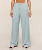 Waffle Wide Leg Pants Smoke Blue B2c5q Udr3