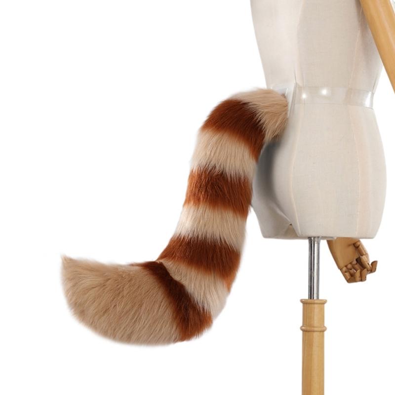 Halloween Foxes Tail Lolitas Cat Tail Fancy Dress Costumes Faux Furs Tail