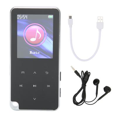 1,8 Zoll Digitaler Musikplayer Bluetooth 4.0 Musikplayer mit Aufnahmefunktion zum Gehen