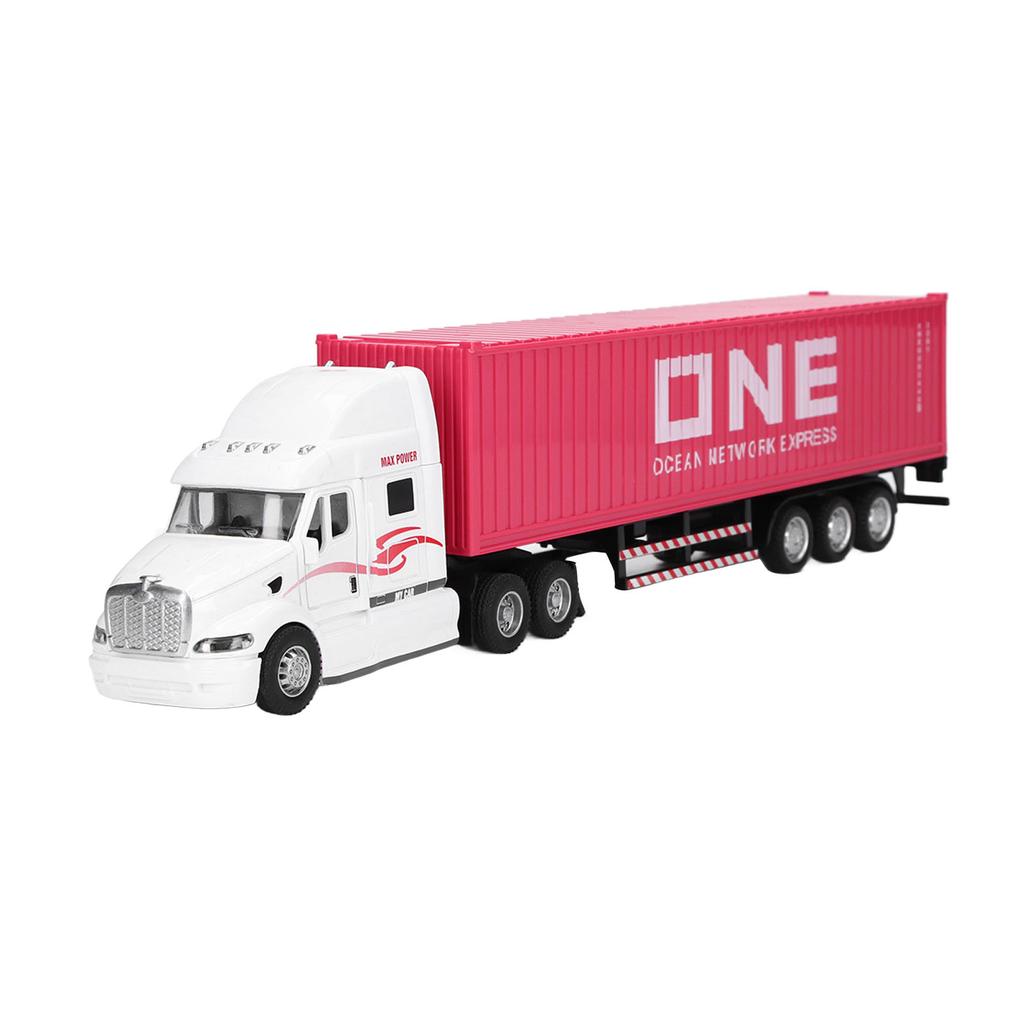 Container Truck Model 1:48 Vivid Exquisite Beautiful Decorative Toy Ornament for   3 Years Old