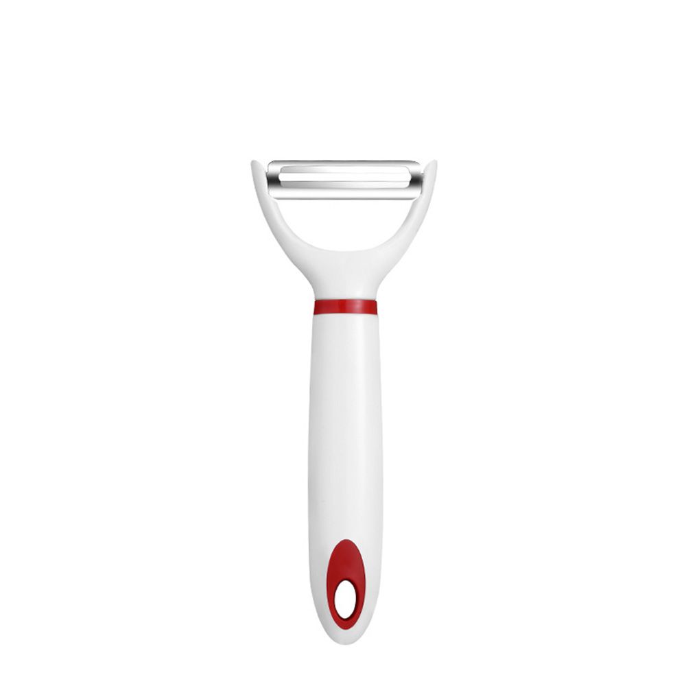 Potato Cucumber Tool Portable Cabbage Shredder New Peeler Cutter Vegetable Fruit Tool Grater Peeler Red-white Y Single