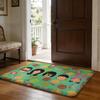 Cartoon Funny BBobs BBurgers Floor Mat Soft Flannel Absorbent Mat Non-Slip Rug Home Bedroom Bathroom