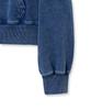 Yale Pigment Applique Zip-Up Hoodie_Navy
