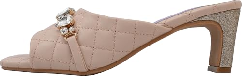 Yosuke Women's Beige Sandals, Size 2820040, Sizes 24.0cm-24.5cm