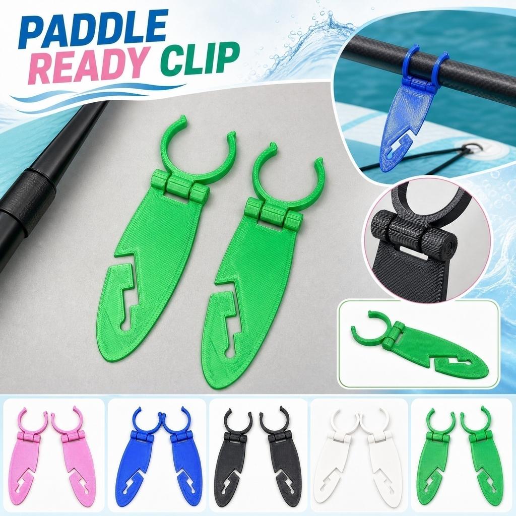Kajakpaddelhalter-Clips Verstellbare Paddelverriegelung für Kajak-Kanu-Zubehör Paddellagerung und -transport Sichere Paddelbefestigung