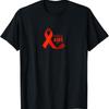 The Red Ribbon Awareness T Shirt for World AIDS Day