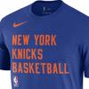 New Nike New York Knicks 2023/24 Sideline Legend Performance T Shirt Men's Blue FJ0182-495