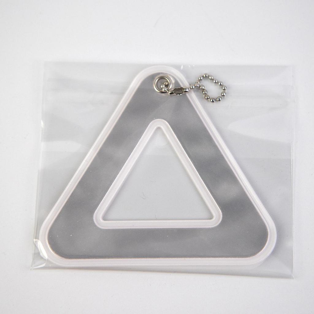 1PC Reflective Safety Hanging Tag w Elastic Cord Bike Night Visible Riding Safety Accessories for Bicycle Backpack Strap Bags