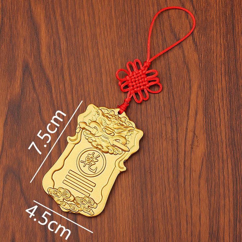 Brass fill corner sign house missing corner Gengua Zhenkanhe northwest corner Qiangua plate gossip copper Kun listing handicrafts