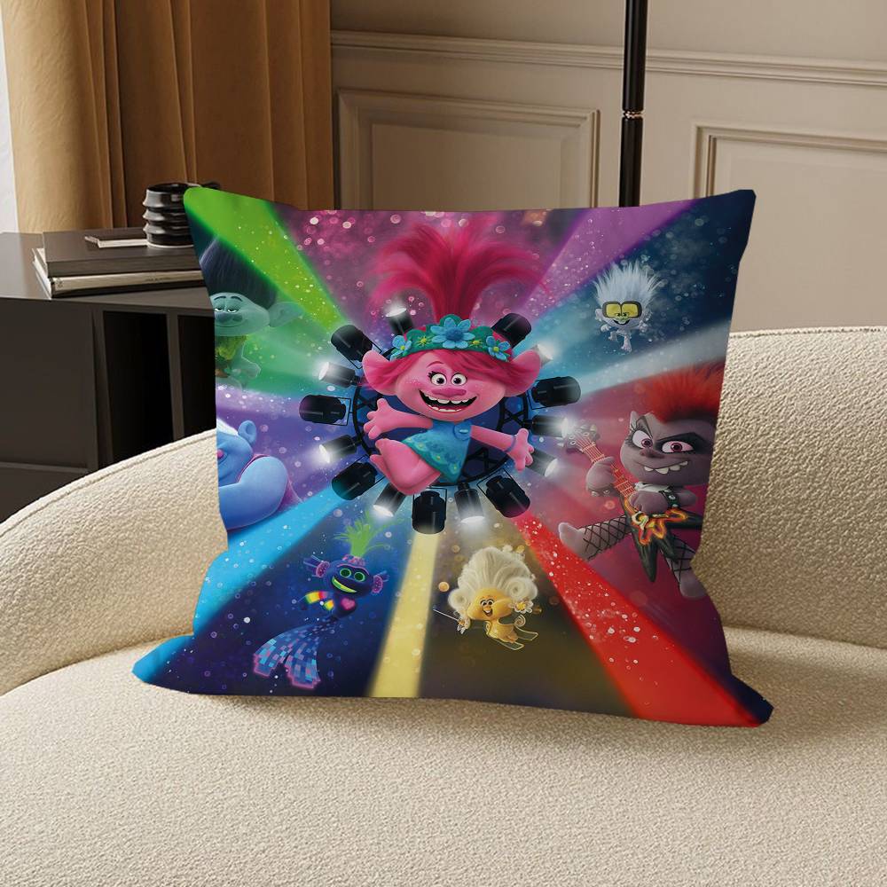 T-Trolls Cushion Cover Decorative Pillow Sofa Home Decor case pillow cases