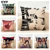 Kiss Of Life Album Cushion Cover Household Decoration Linen Sofa Cushion Cover: Skin-Friendly & Breathable with Invisible Zipper
