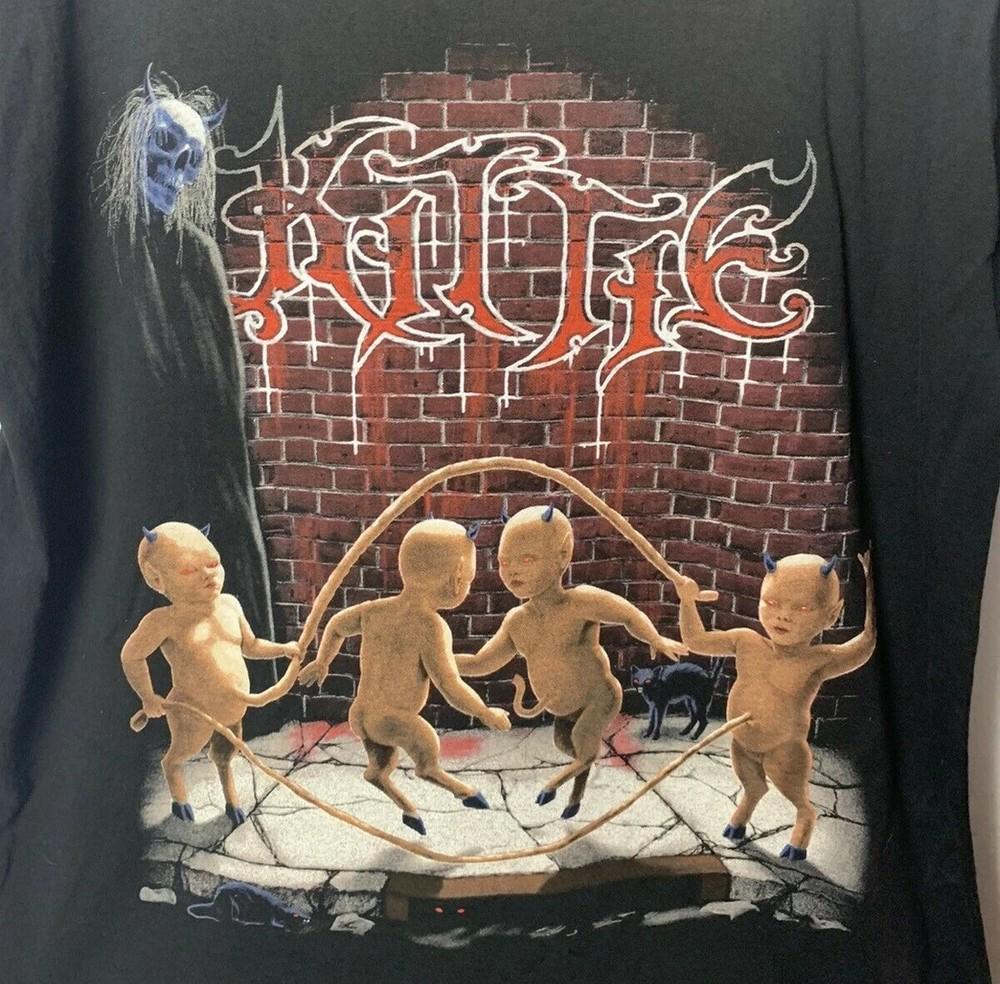 Kittie band 90s Retro style Black T shirt Unisex tee Classic tee SN244 Unisex T-Shirt XL