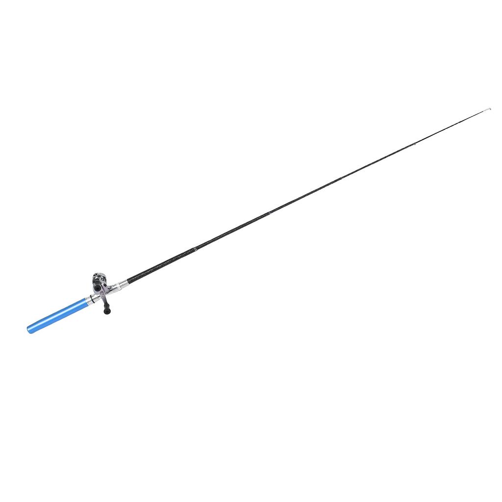Fishing Rod Reel Combo Pen Portable Telescopic Lightweight Fib glass Fishing Rod Pen for Riv Lake