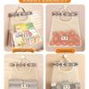 Hanging Sock & Underwear Organizer with Mesh Pockets, Wall-Mountable for Closet or Dormitory