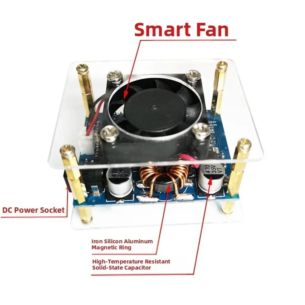 60W 6A Adjustable Step-Down Power Supply Module With LCD Display Case For Solar For Test Measurement Tool Accessory