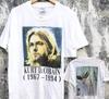 Vintage Minnes-Kurt Cobain 19671994 T-shirt Dubbelsidig Unisex Unisex T-shirt