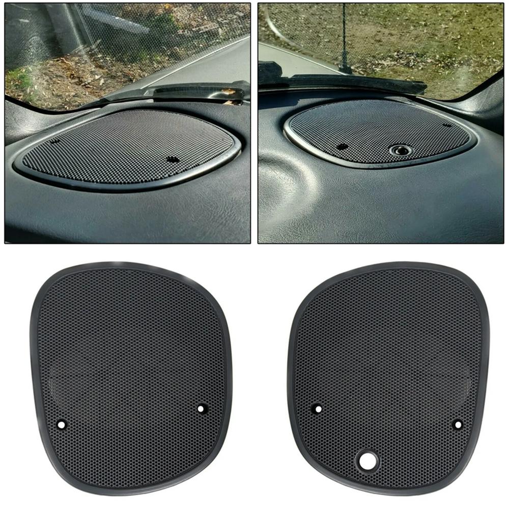 2Pcs Left & Right Upper Dash Speaker Cover Grille For Chevrolet S-10 Blazer 1998-2005